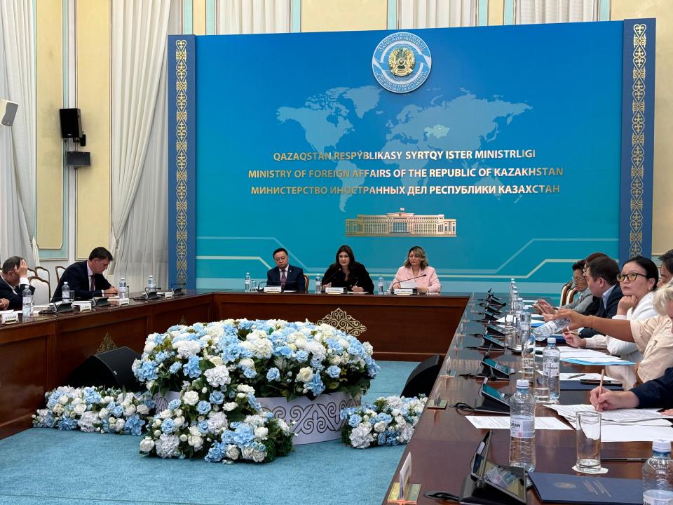 Адам құқықтары орталығының өкілі отбасылық-тұрмыстық зорлық-зомбылыққа қарсы іс-қимыл мәселелерін талқылады