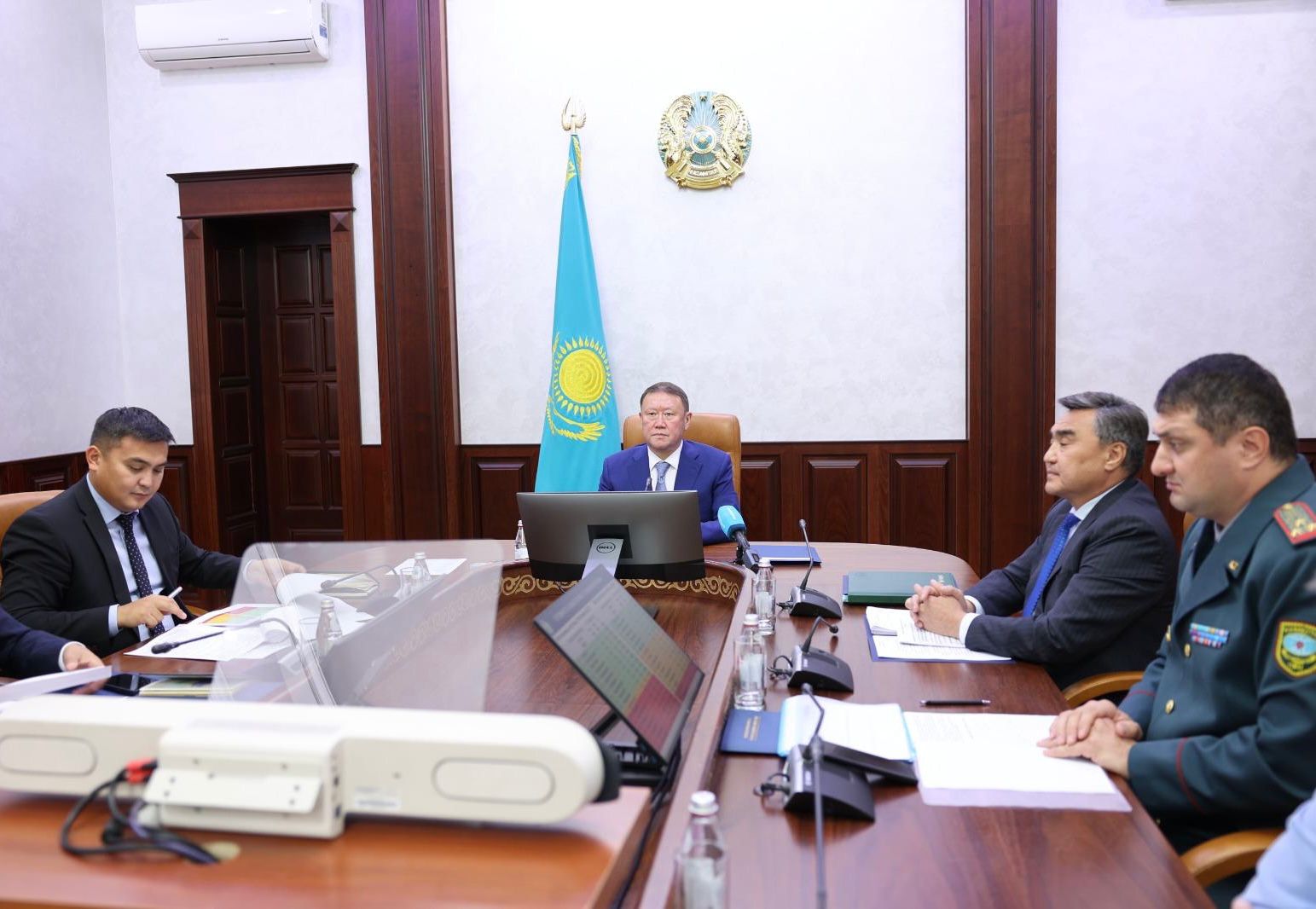 2026 жылғы су тасқыны кезеңіне дайындық.