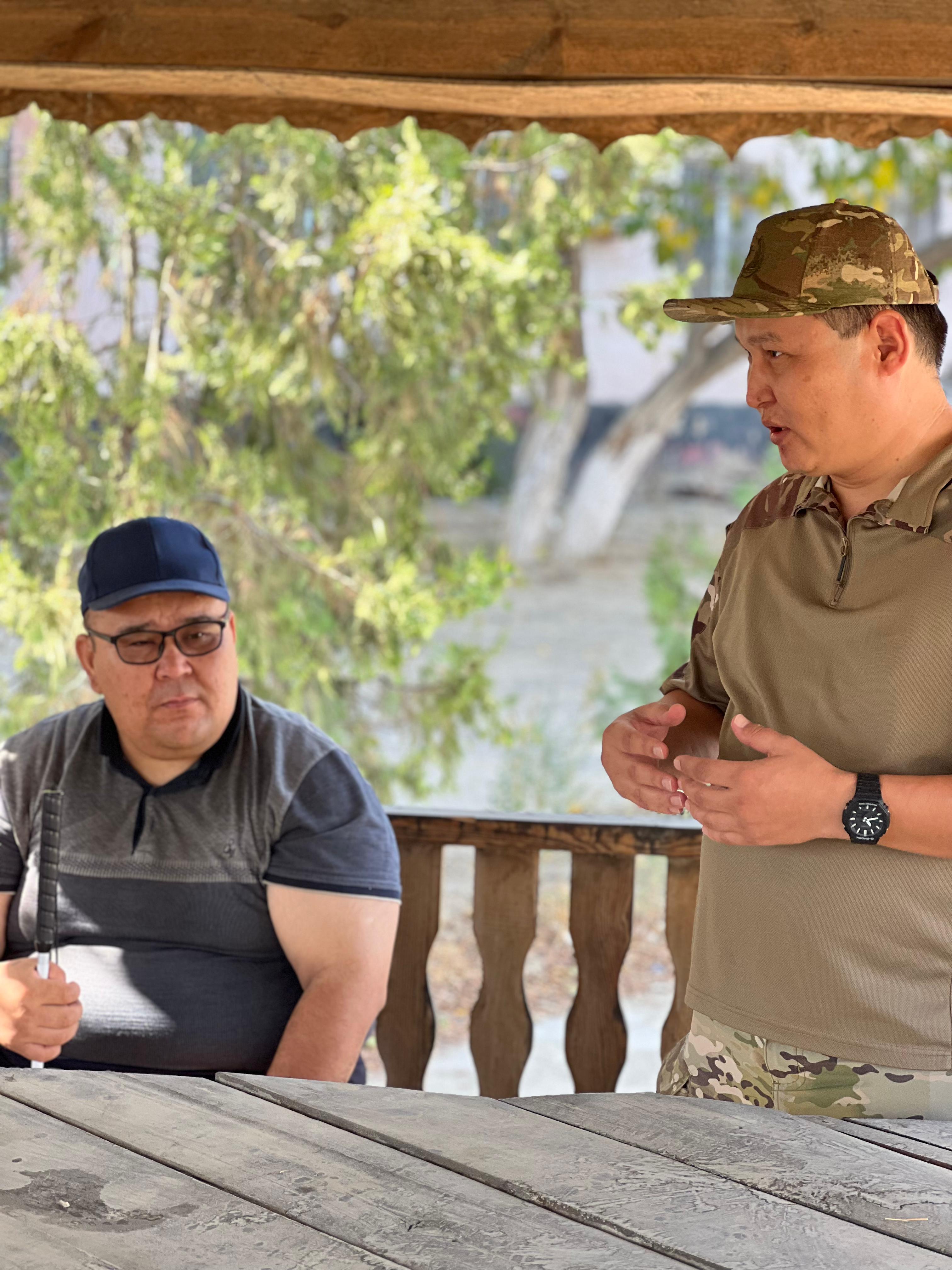 Жаңаөзен қаласы ТЖБ мамандары «Қазақ зағип жандар қоғамы»,әлеуметтік мекемелердің басшыларымен,өрт қауіпсіздігі бойынша түсіндірме жұмыстарын жүргізді!