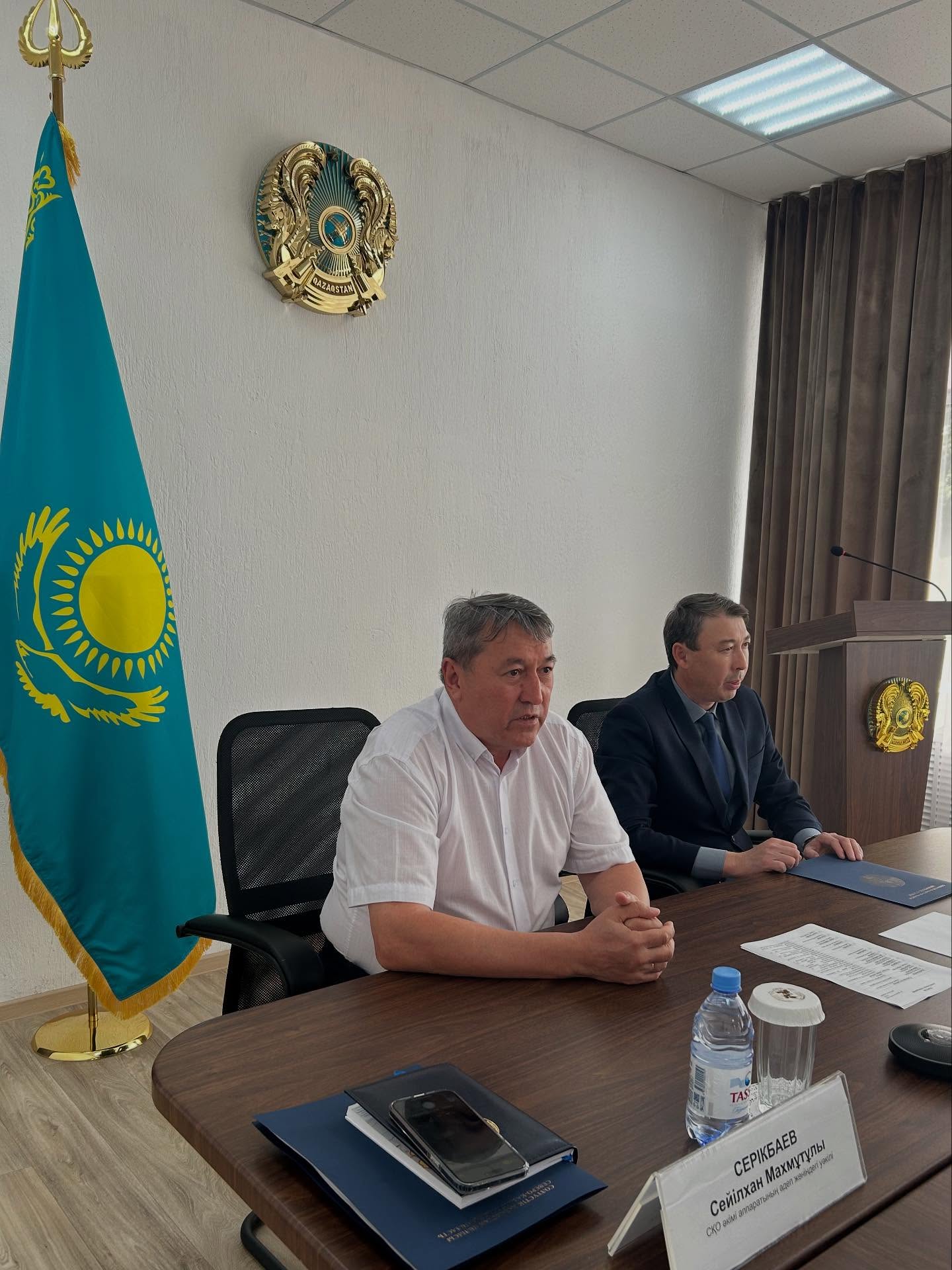 Солтүстік Қазақстан облысы әкімі аппаратының Әдеп жөніндегі уәкілінің жұмыс сапары