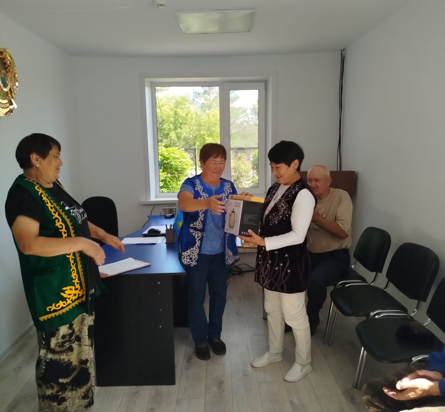 Бүгін Покров ауылдық округінде «Ең үздік аула» байқауының жеңімпаздарын марапаттау рәсімі өтті!