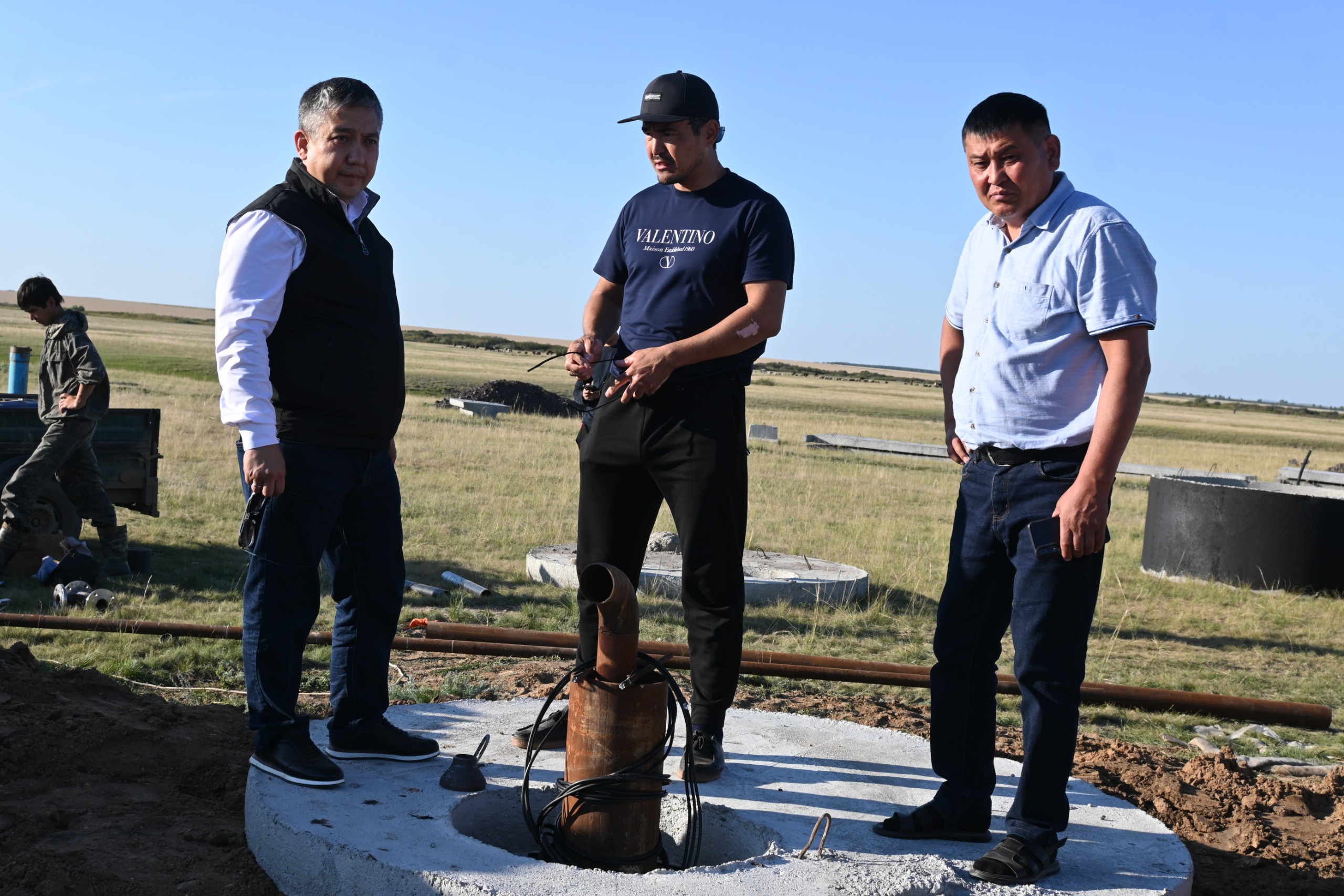 Аудан әкімі сумен жабдықтау және су бұру объектілері бойынша жұмыстардың барысын тексерді