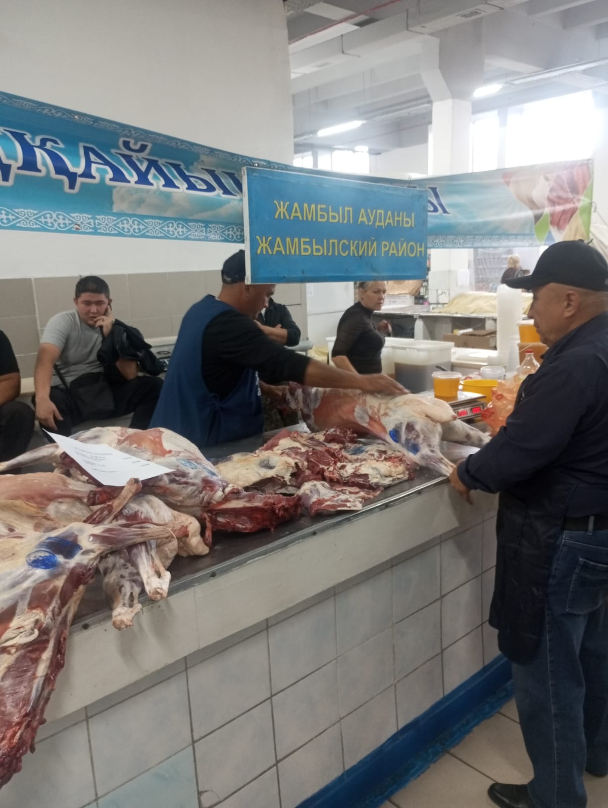 В августе наш округ принял участие в сельскохозяйственной ярмарке в городе Петропавловск.