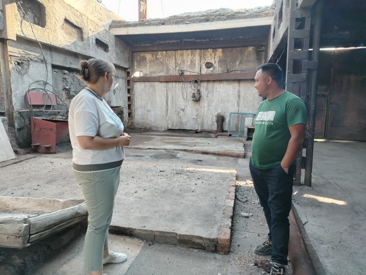 В рамках депутатской деятельности Андронюк В.И. посетила объекты на избирательном участке №3.