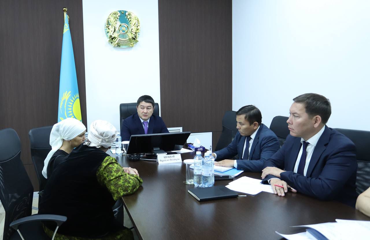 Нурдаулет Килыбай лично принял жителей