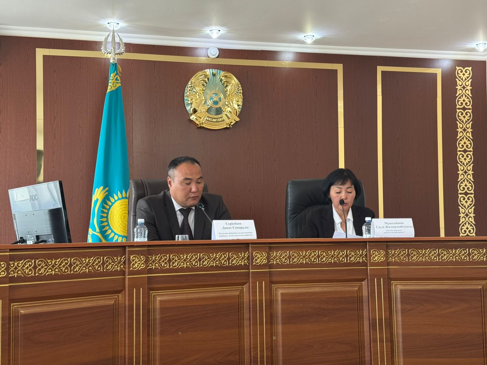 Аудандық мәслихаттың тұрақты комиссиясы және аудандық қоғамдық кеңестің бірлескен  отырысы