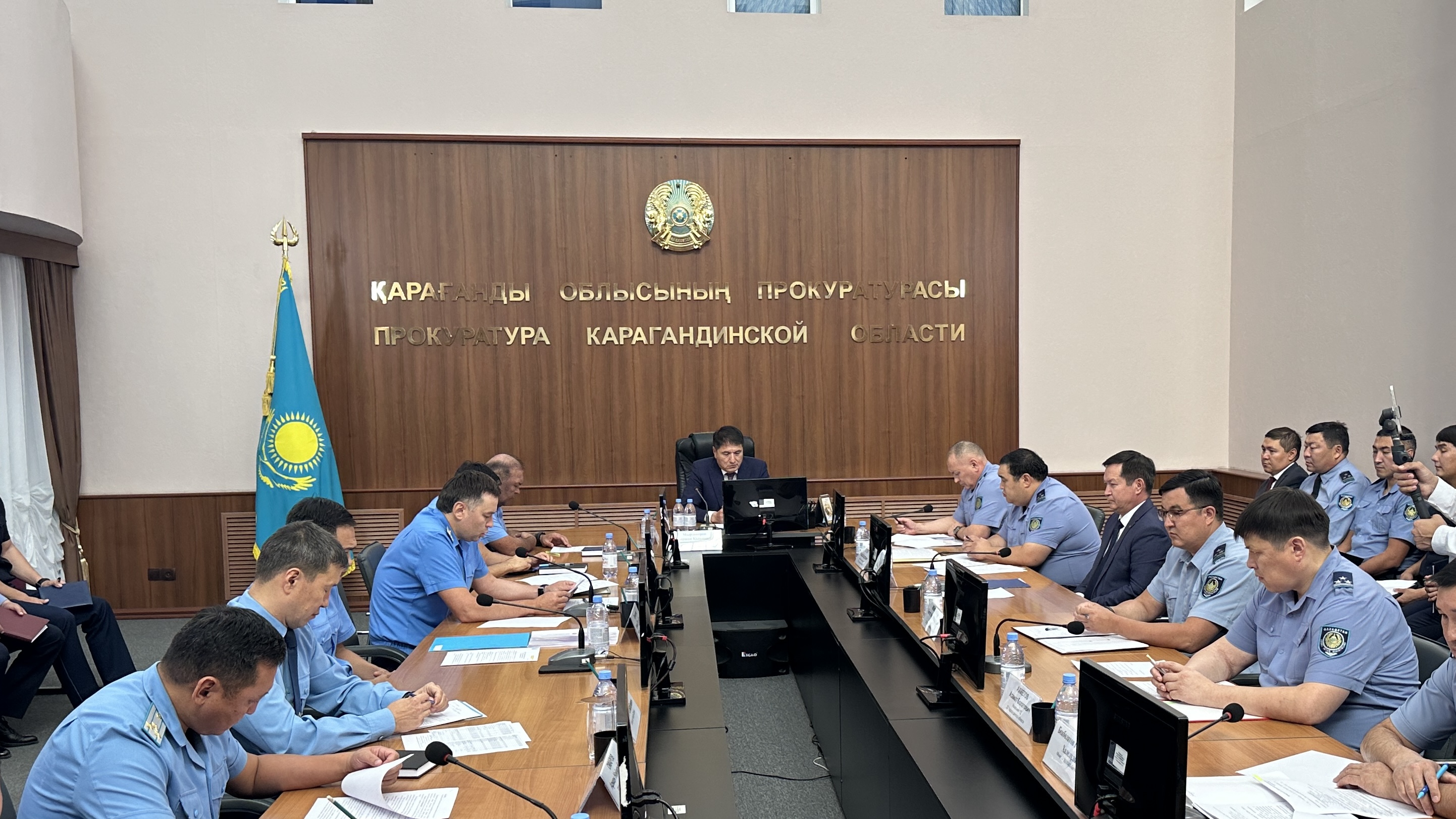 Под председательством прокурора области Бауыржана Мырзакерова состоялось межведомственное совещание по вопросам противодействия незаконному обороту наркотических средств
