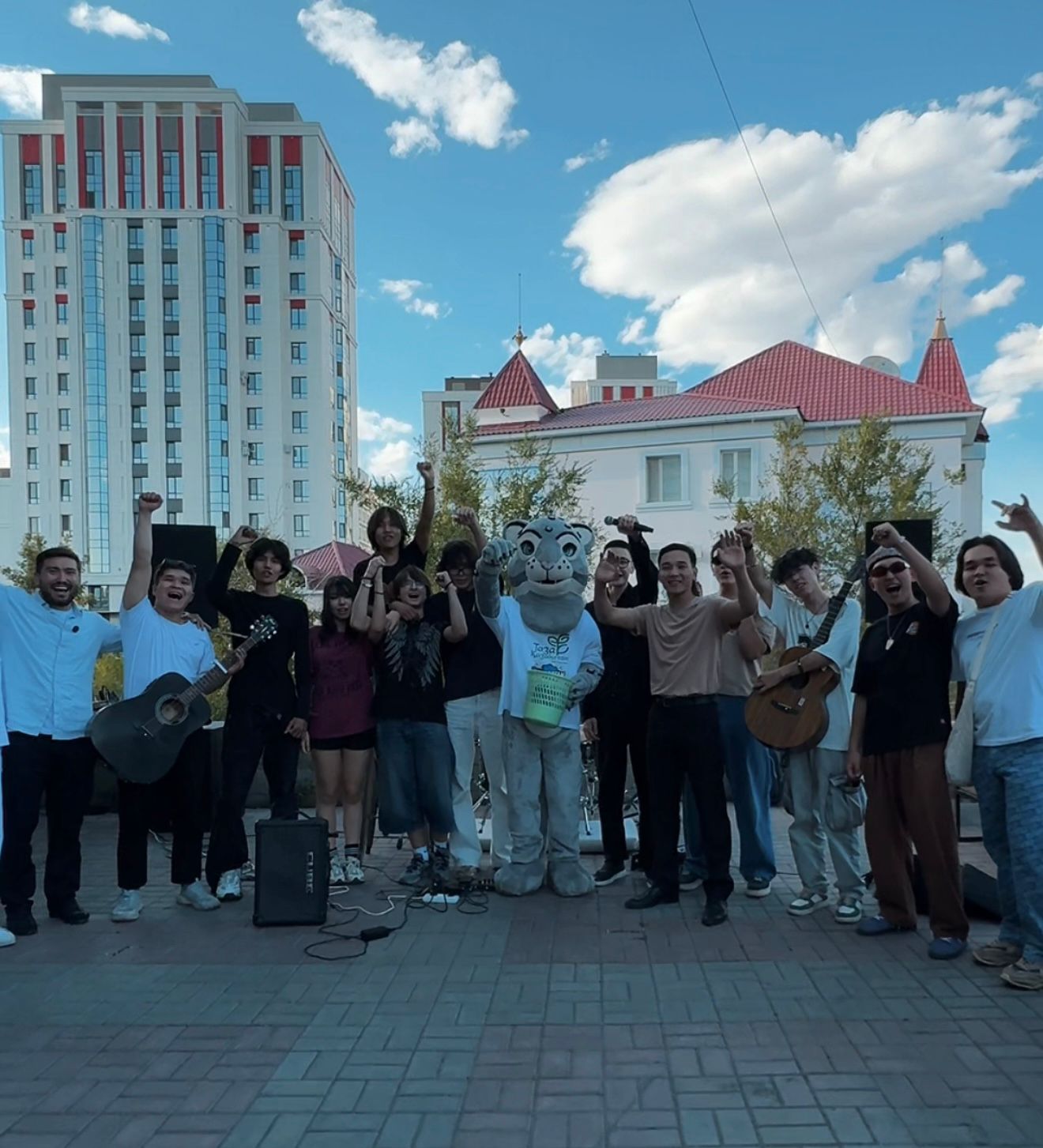 Тазабек елордалықтарды ерекше акциясымен қуантты