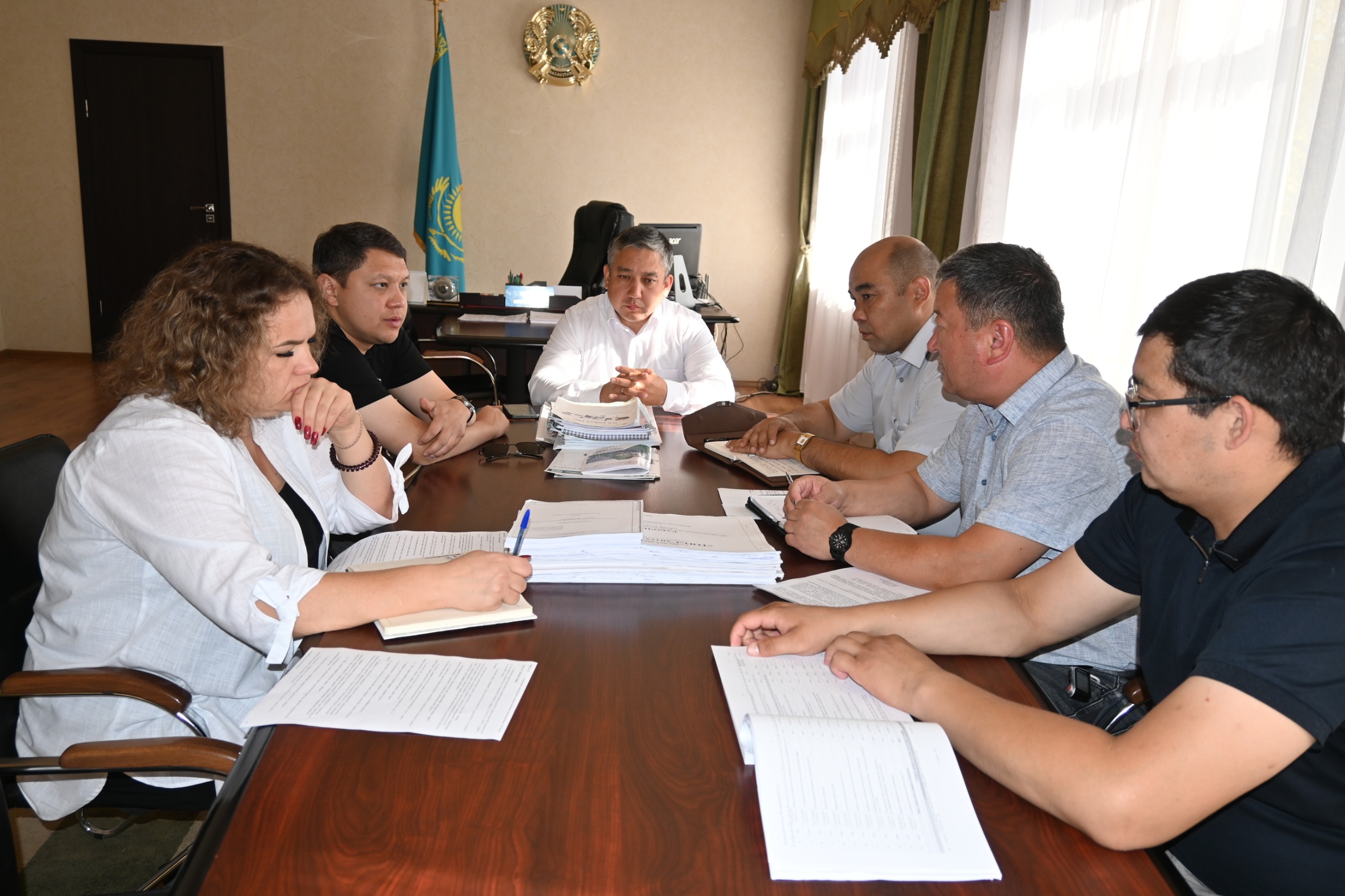 Балкашинодағы жылу жобасын іске асыру мәселелері әкімнің мәжілісінде талқыланды