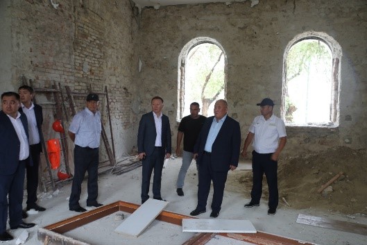 Аудан әкімі қаладағы бірқатар әлеуметтік нысандарды аралады