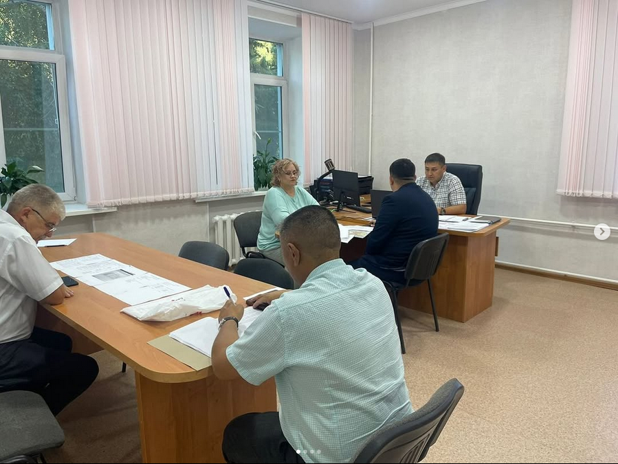 Алтай ауданы әкімінің орынбасары З.М.Шаухиннің төрағалығымен жылу беру маусымына дайындық жөніндегі штабтың кезекті отырысы өтті.