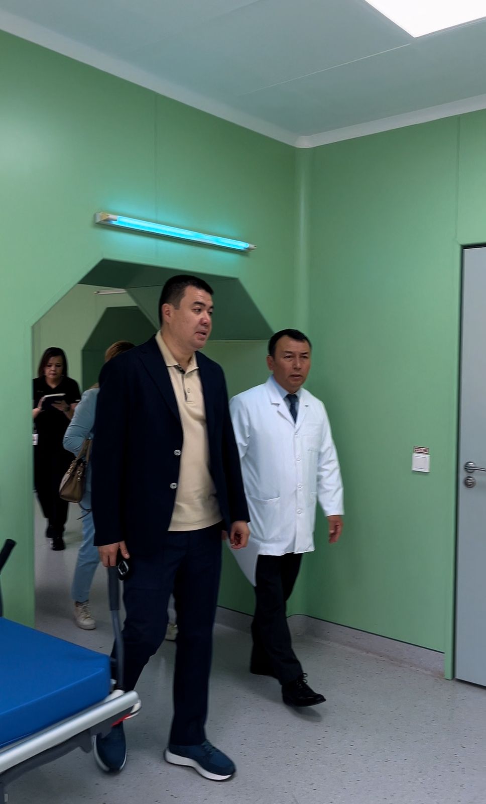 РУКОВОДИТЕЛЬ УОЗ АЛМАТЫ ПРОВЁЛ РАБОЧИЙ ОБЪЕЗД
