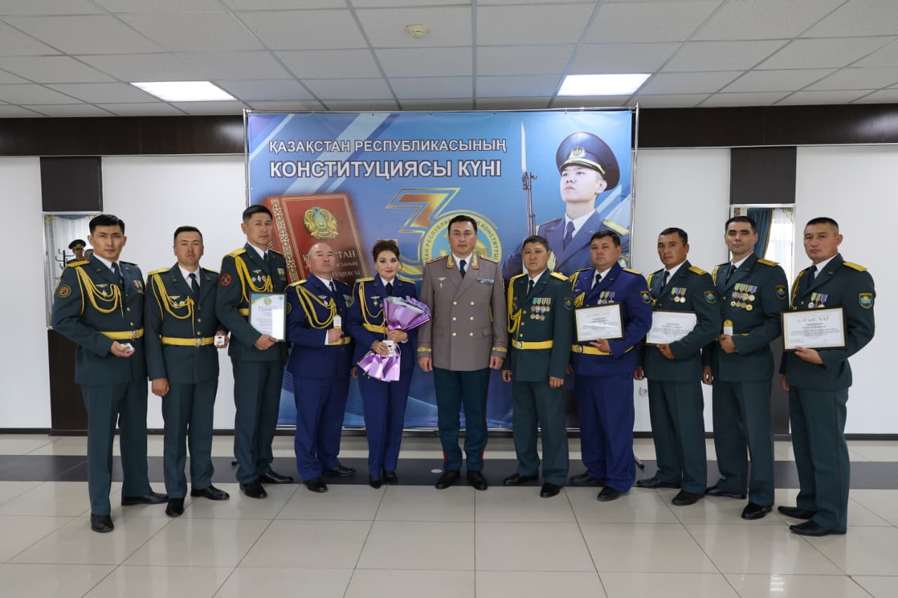 Ұлттық ұланда Конституция күні аталып өтті