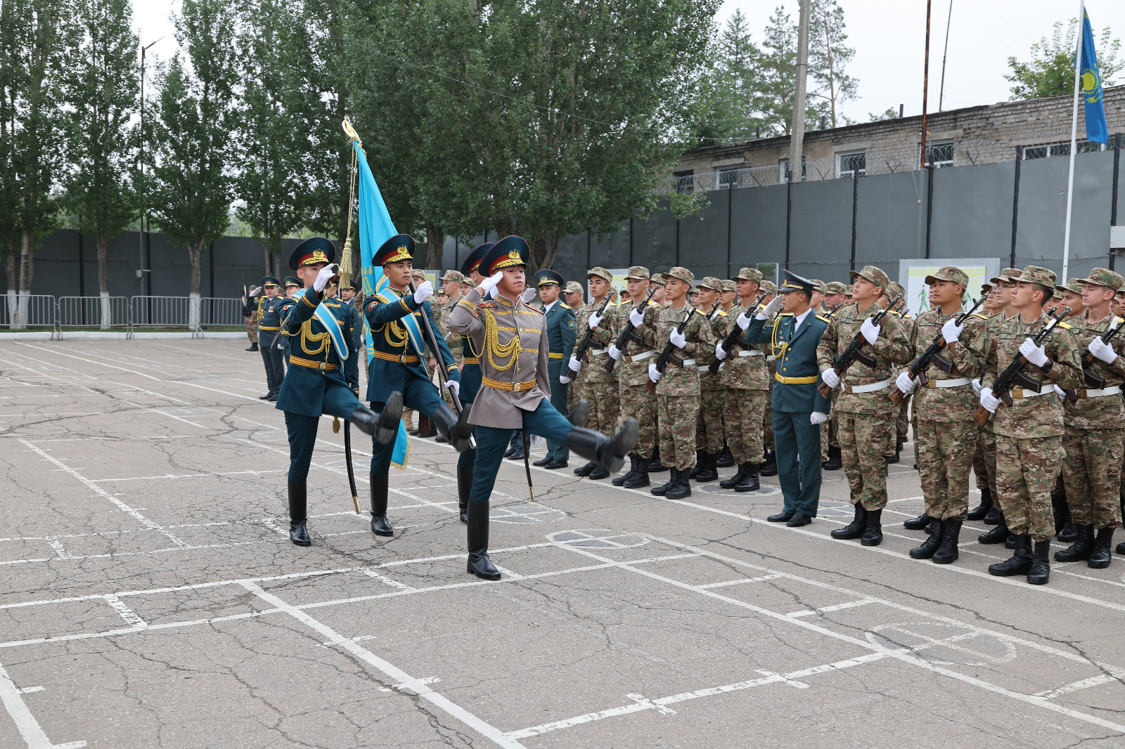 В Астане 125 новобранцев дали клятву Родине