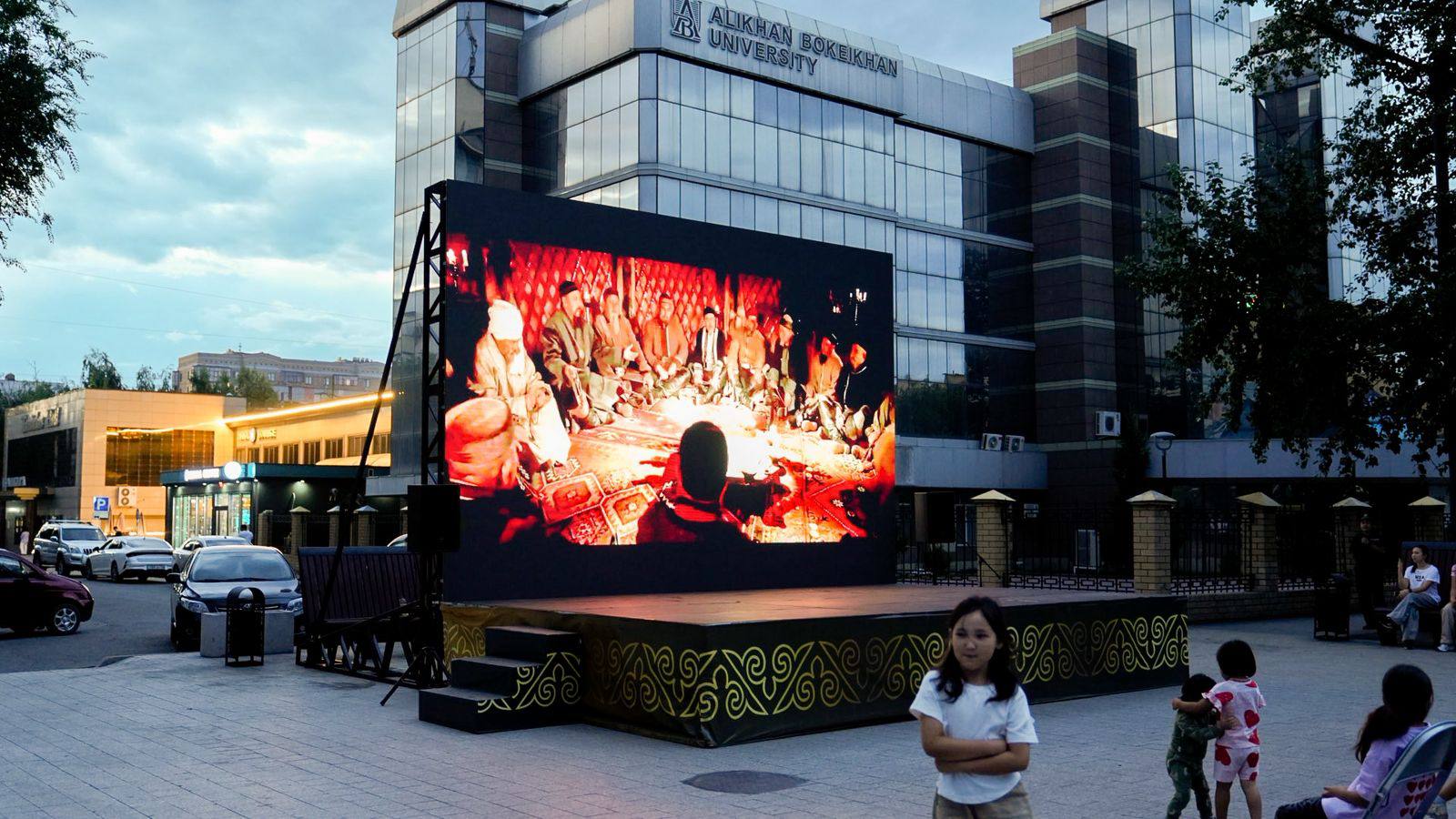 «ASPAN CINEMA»: ашық аспан астындағы кино көрсетілім