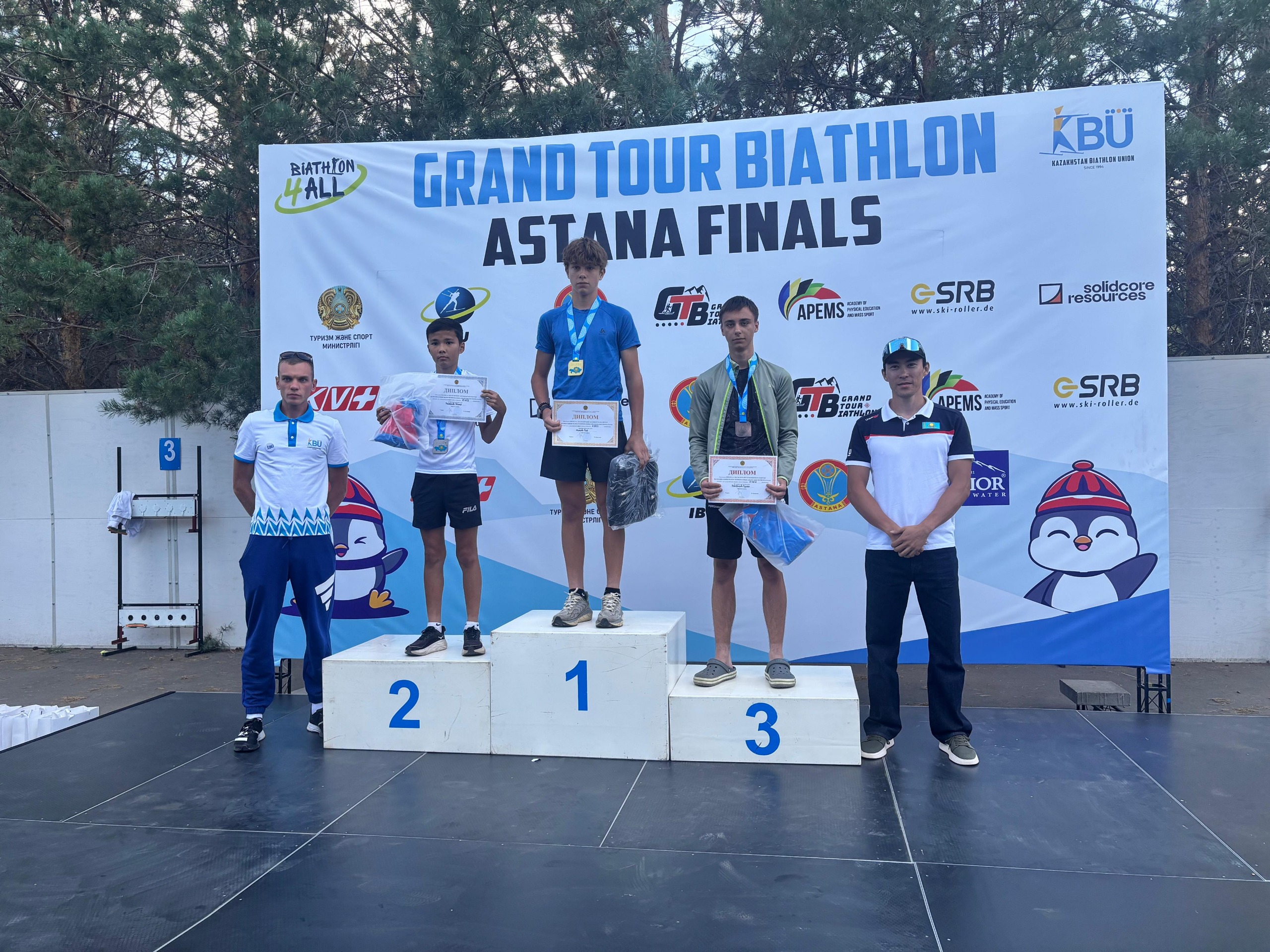 Биатлоннан Қазақстан чемпионы