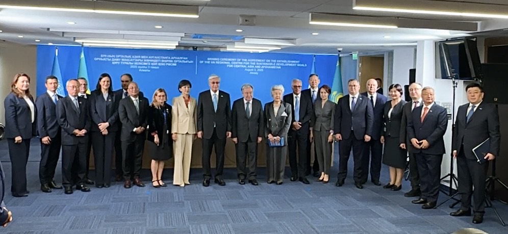 Visit of the UN Secretary-General to Almaty