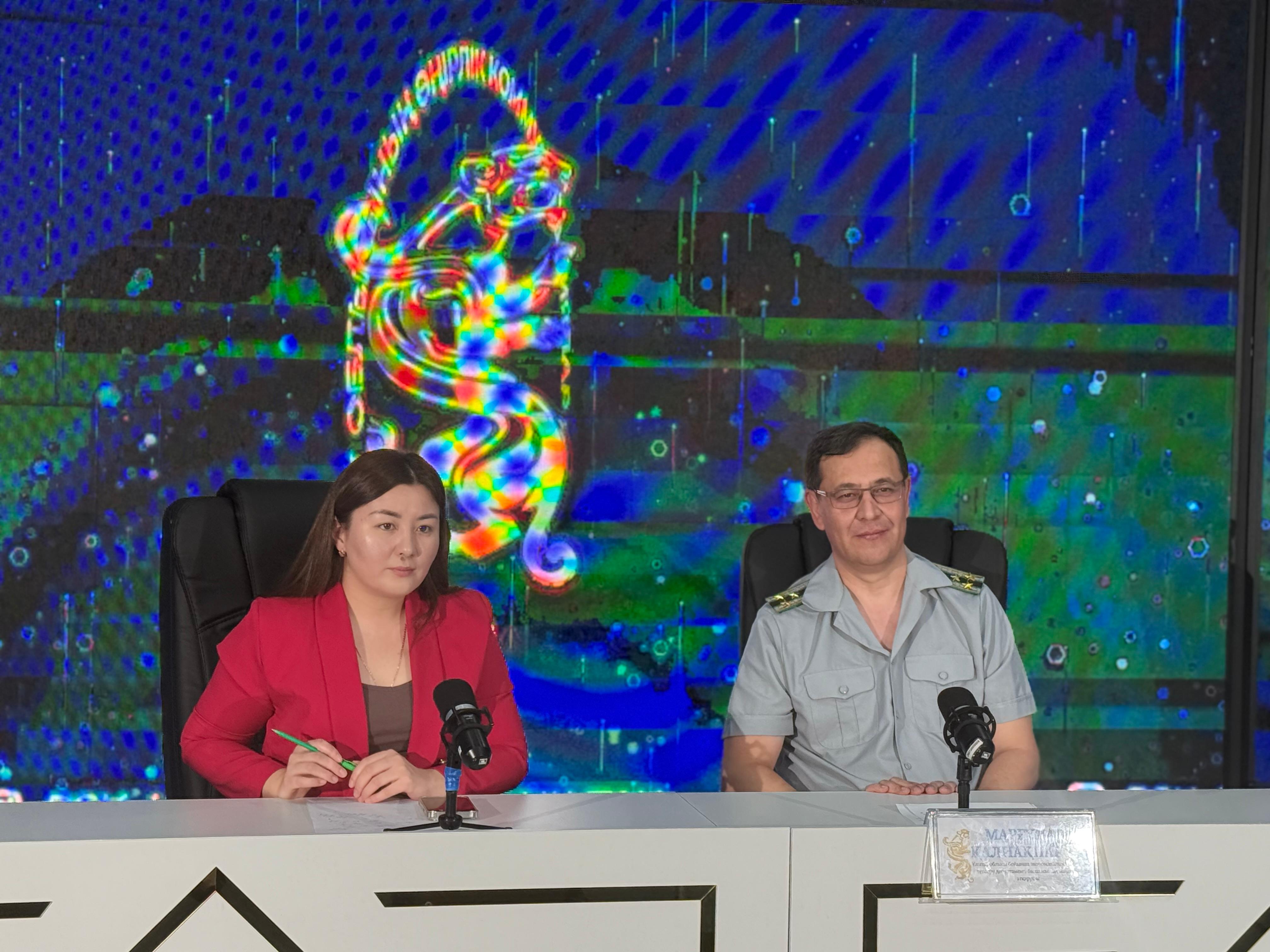 Өңірлік коммуникациялар қызметінде Департамент басшысының м.а. Қалиақпаров М.К. қатысуымен брифинг өтті
