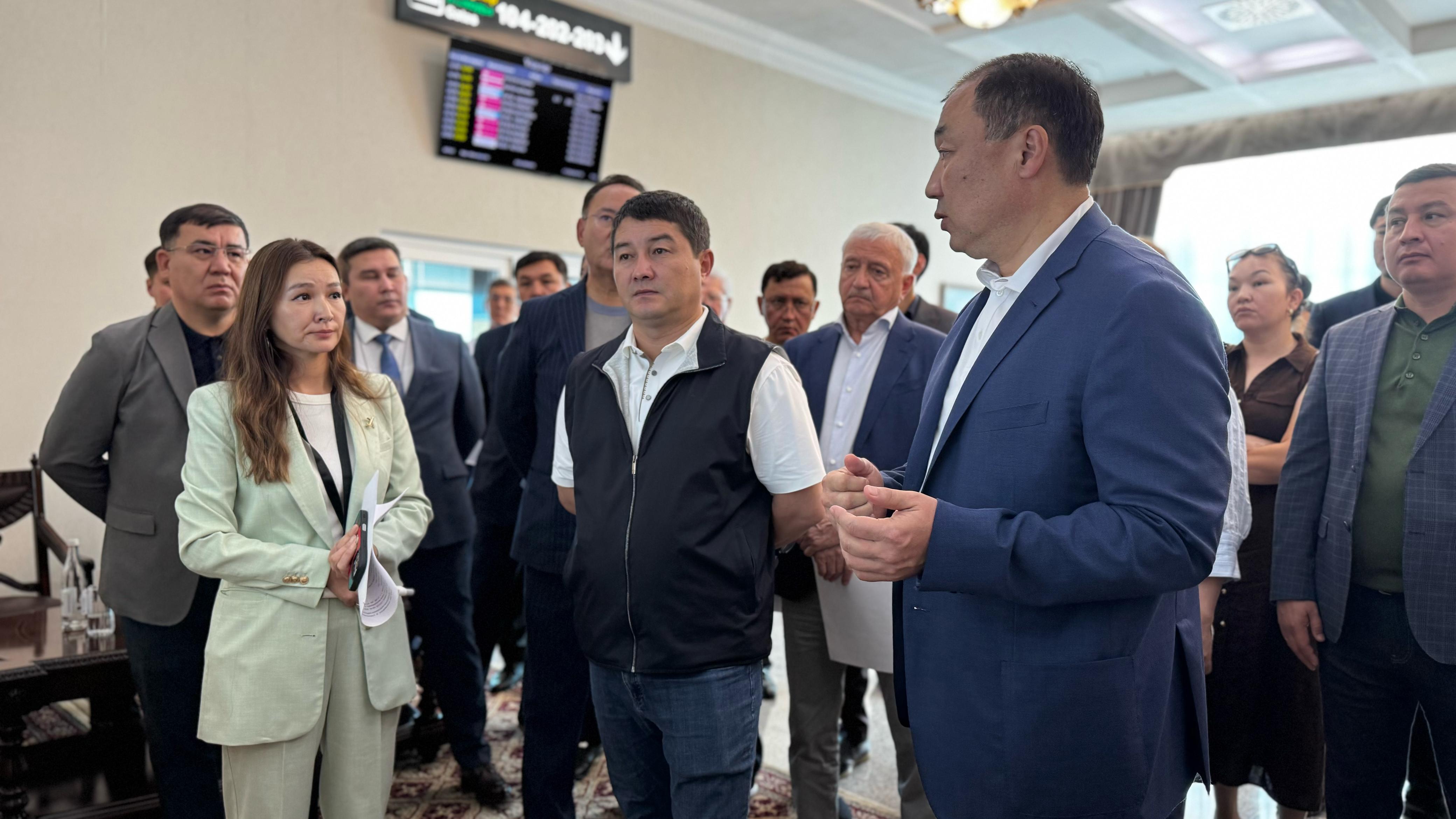 Көлік министрі Нұрлан Сауранбаев Маңғыстау облысына жұмыс сапарымен келді