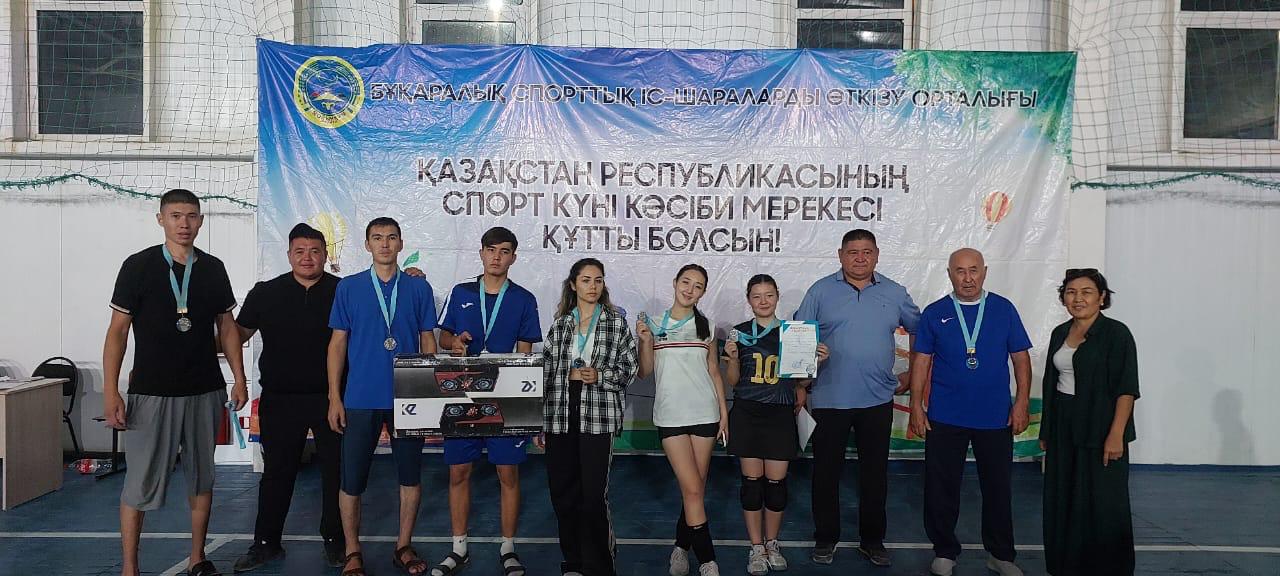 Волейбольный турнир в Бирлике поднял спортивный дух сельчан