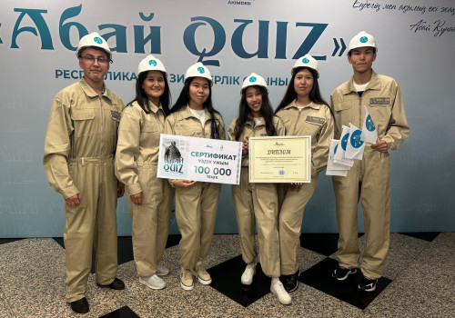 Ұлттық ядролық орталық – «Абай QUIZ» бойынша «Үздік ұжым» номинациясының лауреаты