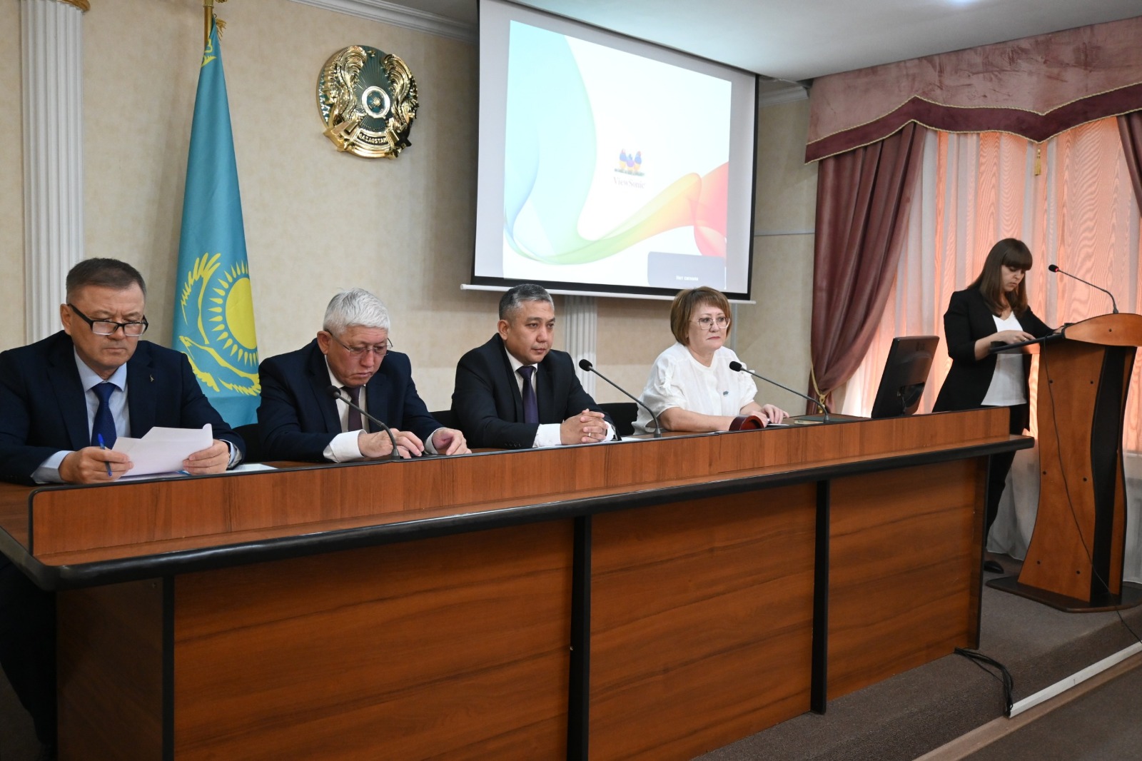 Сандықтау ауданы әкімінің төрағалығымен әкімдік отырысы өтті