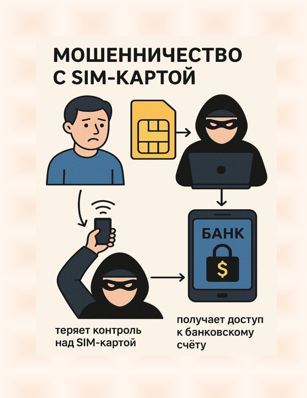 ВНИМАНИЕ! Мошенничество с SIM-картами!