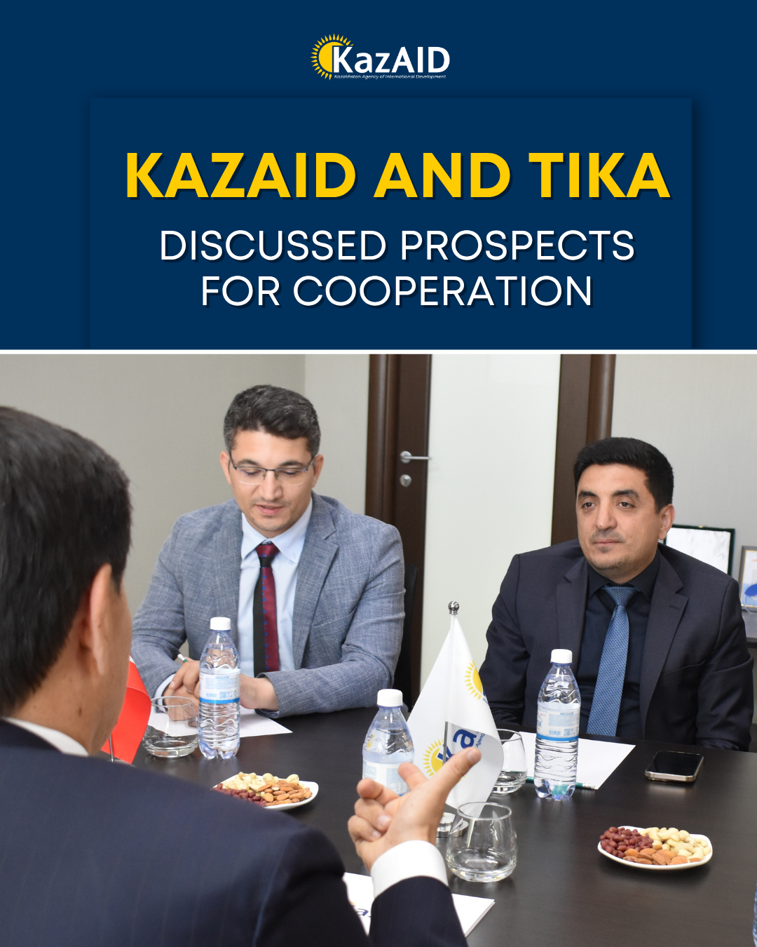 KazAID and TİKA strengthen partnership in the field of official development assistance
