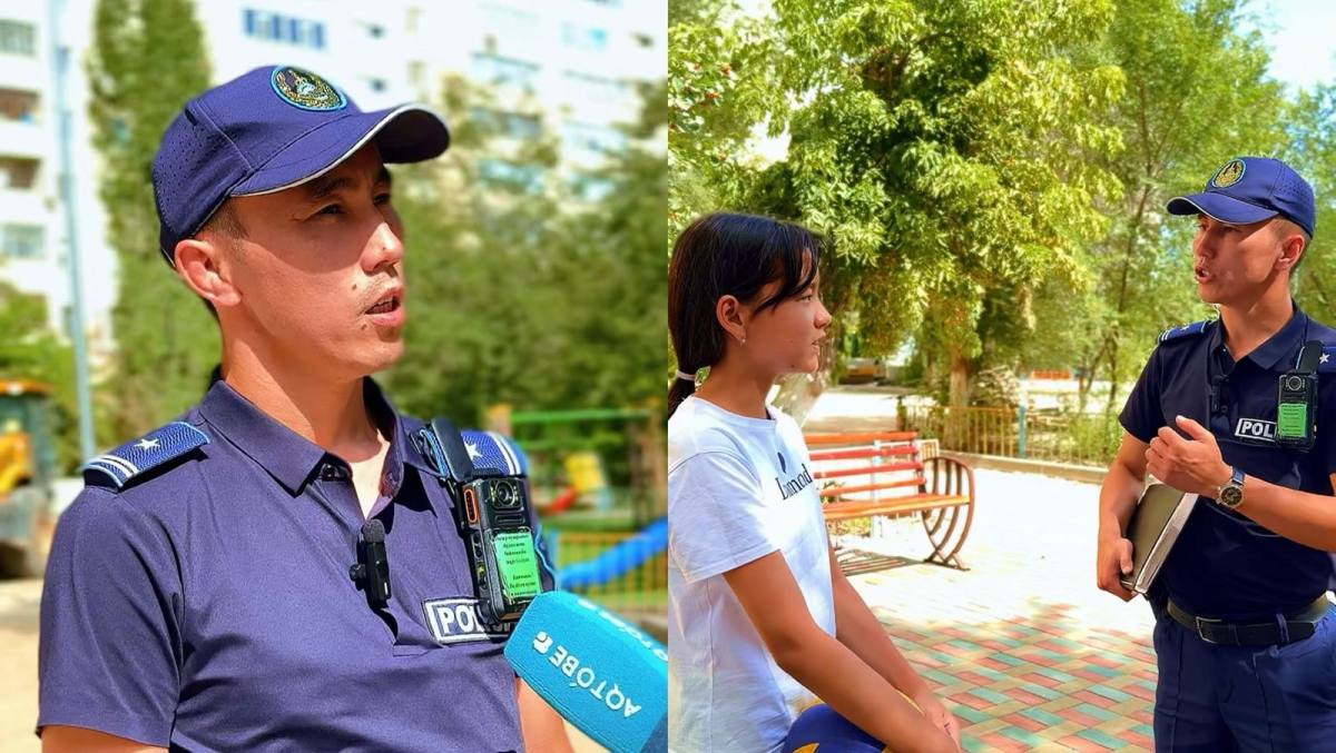 "Он нам как родной": жители Актобе высоко оценили работу участкового инспектора