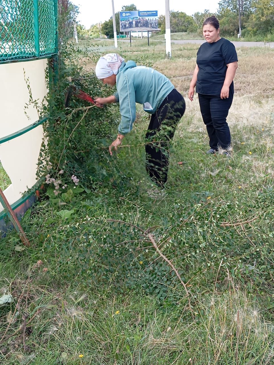 Абаттандыру және санитарлық тазалай жұмыстары