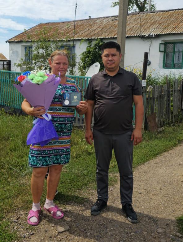 «Күміс алқа» алқасын табыстау