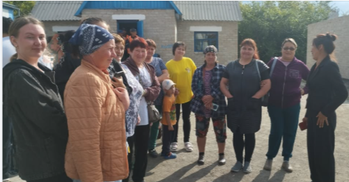 Ақсуат ауылы тұрғындарымен кездесу өткізілді