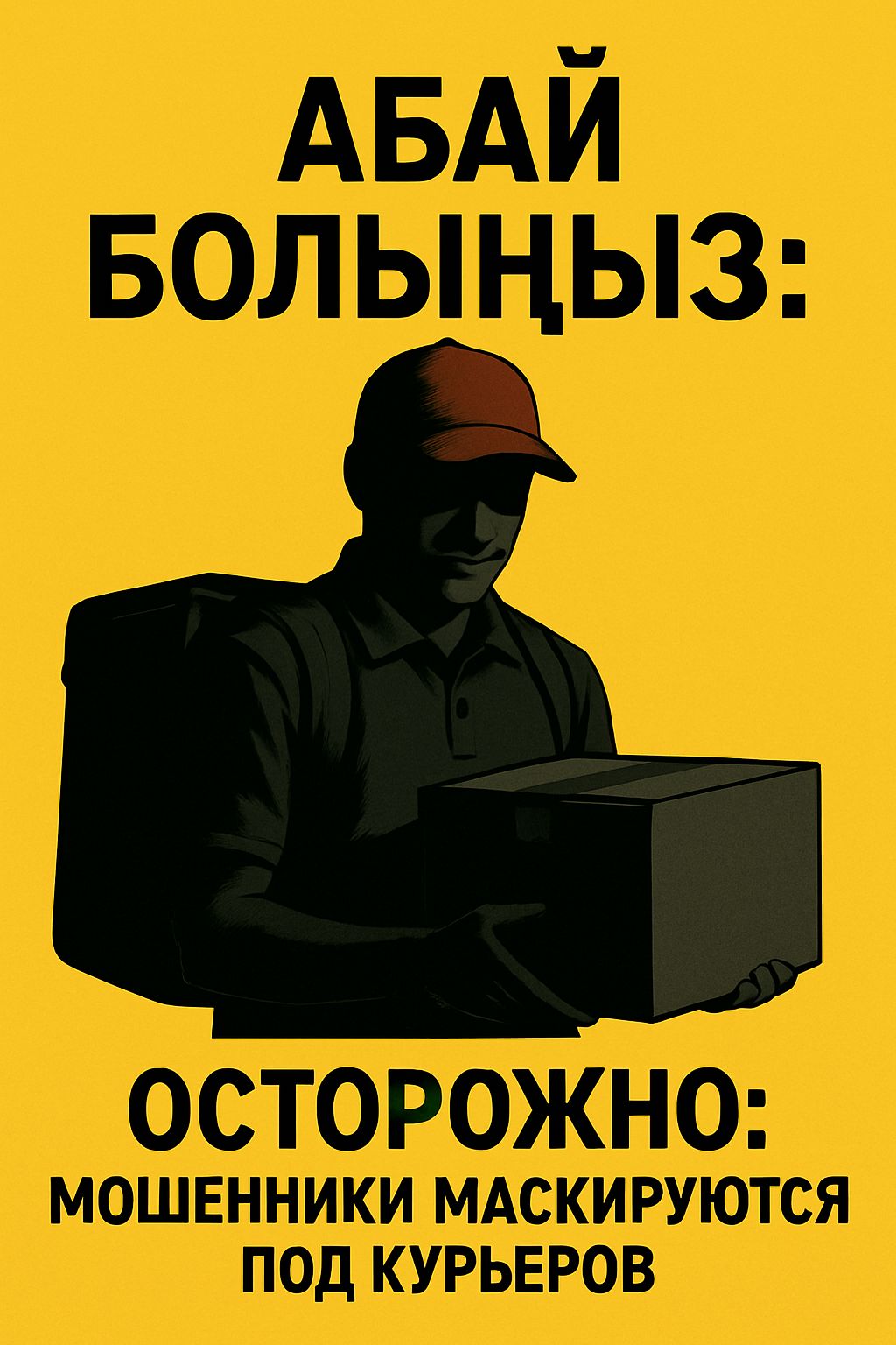 Абай болыңыз: алаяқтар курьер болып алдайды