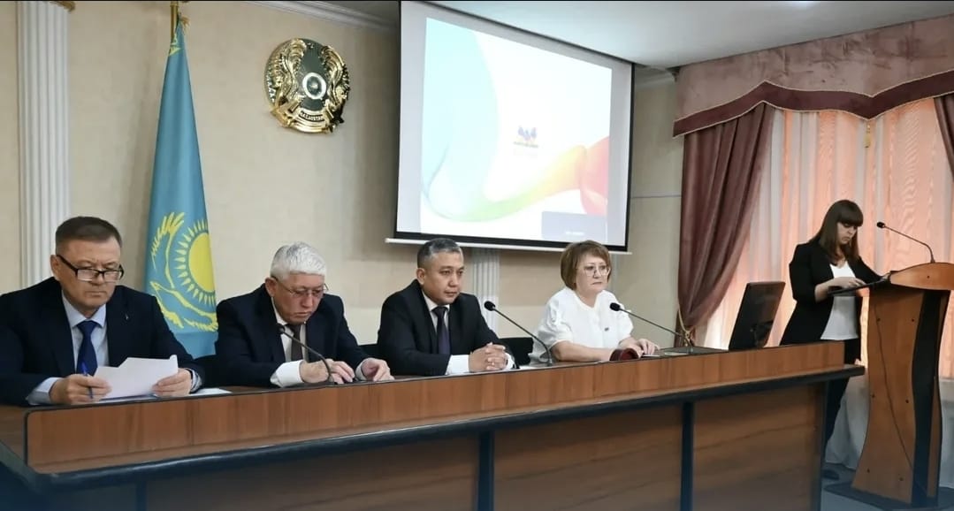 Сандықтау ауданы Әкімінің аппараттық кеңесіне қатыстым.