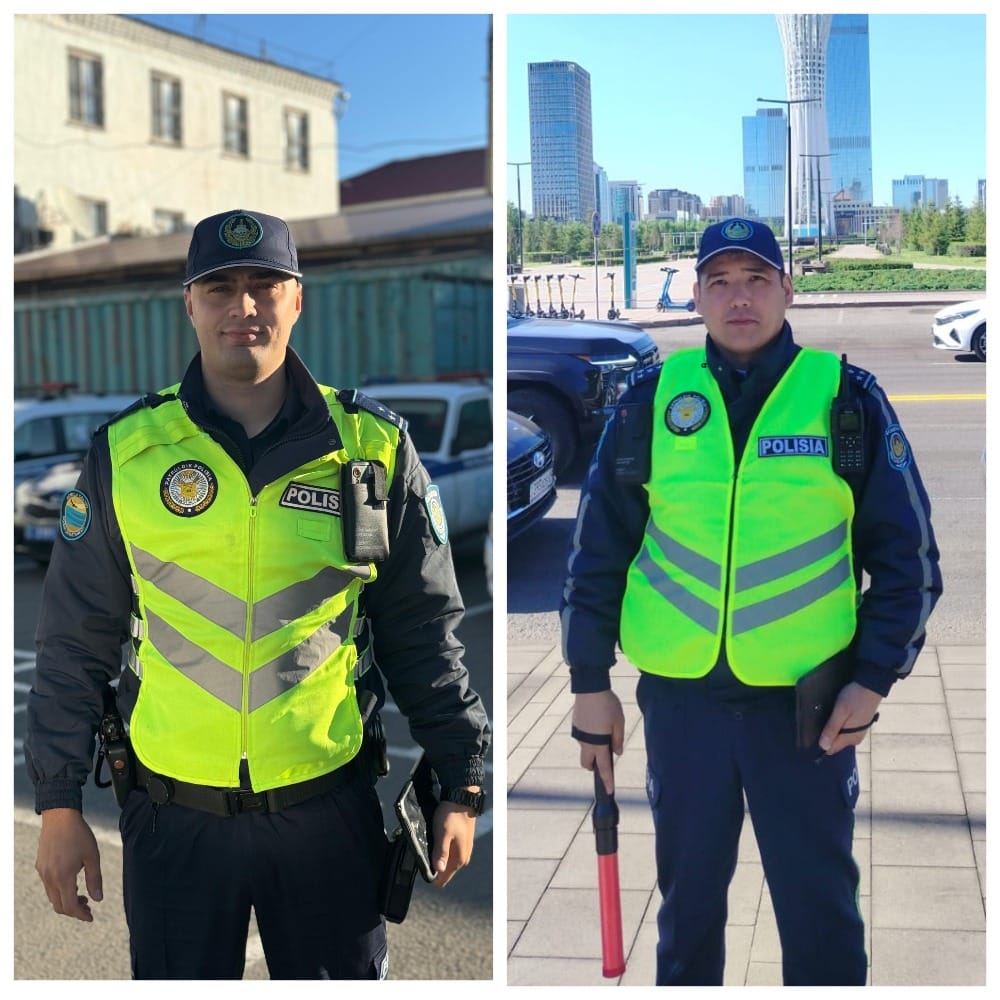 Ақмола облысында патрульдік полиция қызметкерлері ер адамды құтқарып қалды