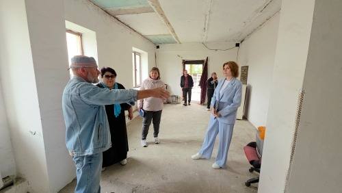 Дамса ауылына жұмыс сапары