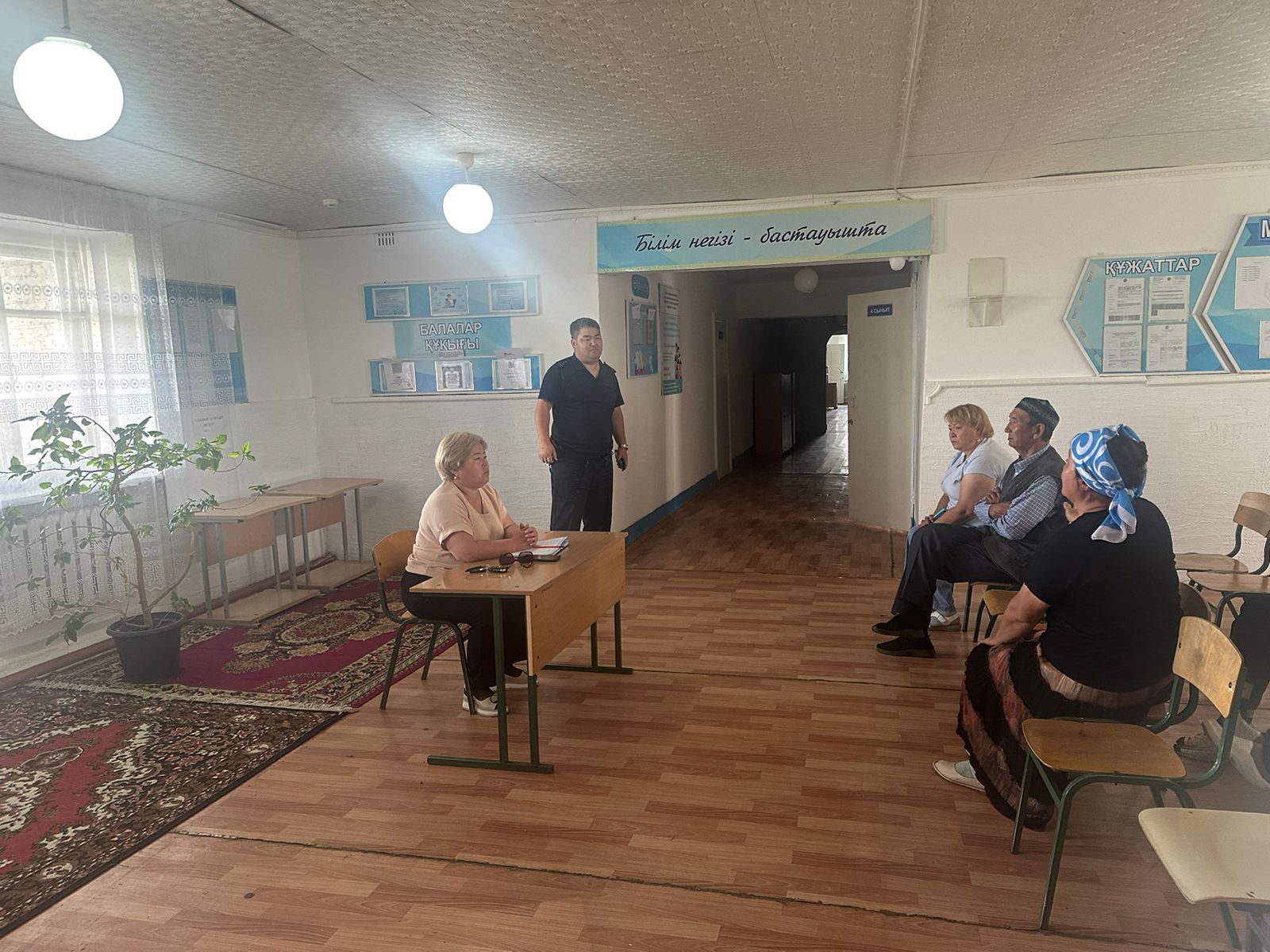 2025 жылдың 07 тамызында ауылдық округ әкімі А. С. Қайнетованың Айымжан ауылының тұрғындарымен кездесуі өтті.