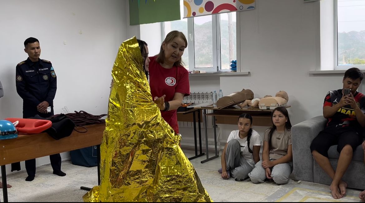 Жазғы лагерьлердегі қауіпсіздік күні!