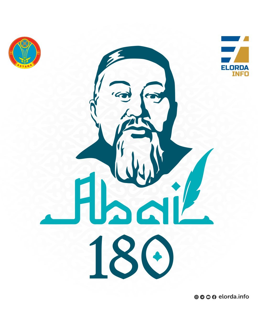 Абайдың 180 жылдығы: елордалық мәдениет қайраткерлері мерейтойлық челленджді қолдады