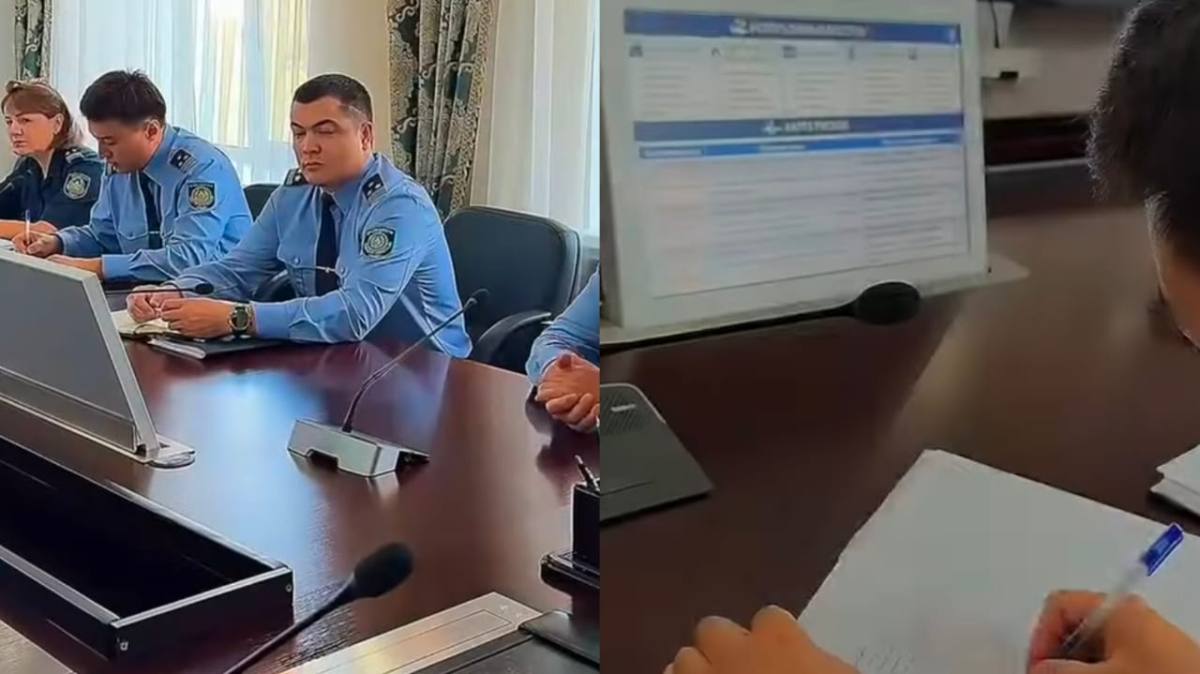 В Актобе откроется первый полицейский класс для старшеклассников