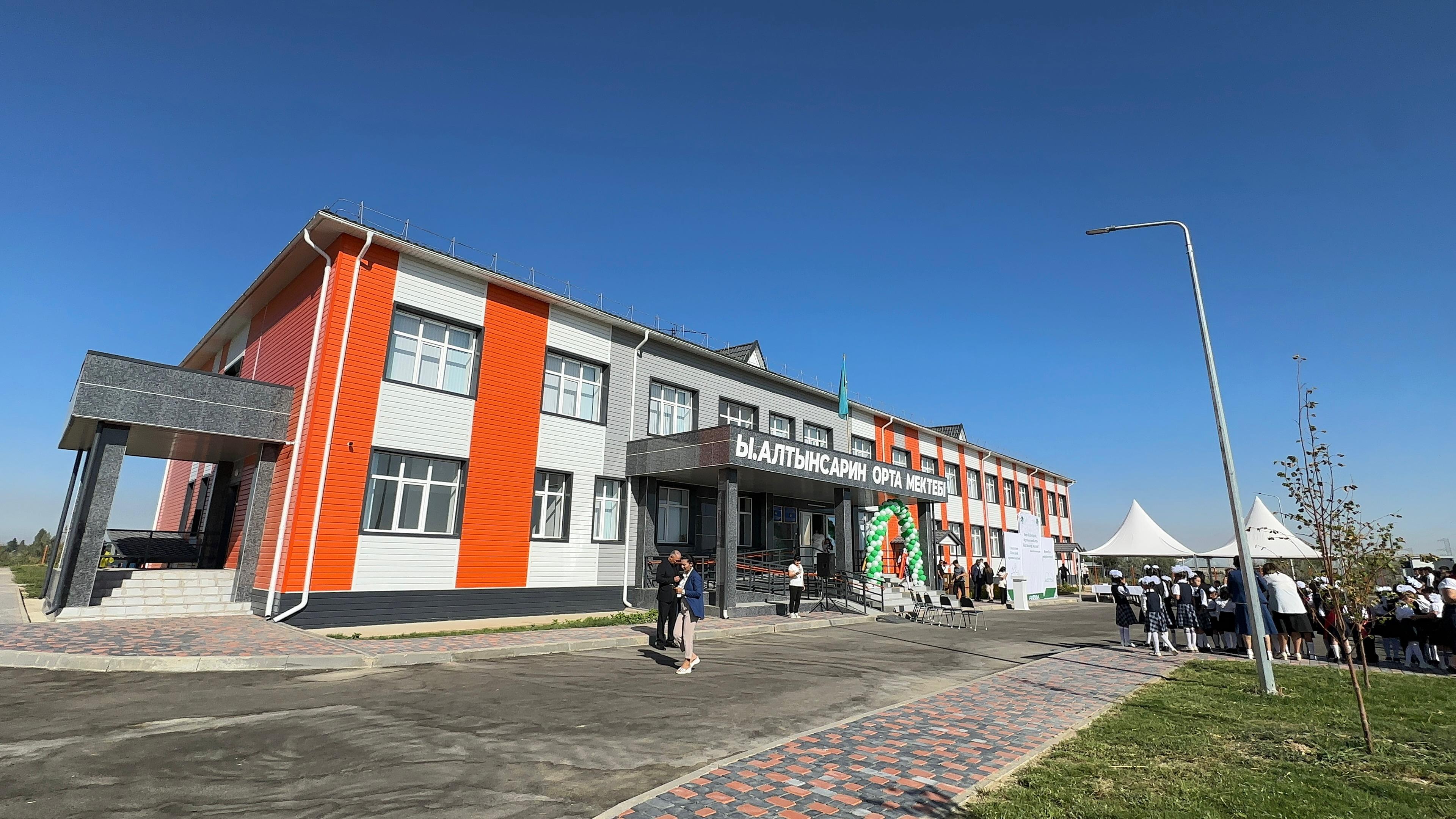 В Жамбылской области открылись 4 новые школы