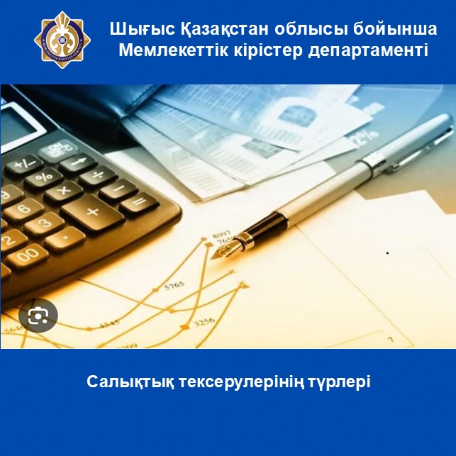 Салықтық тексерулерінің түрлері