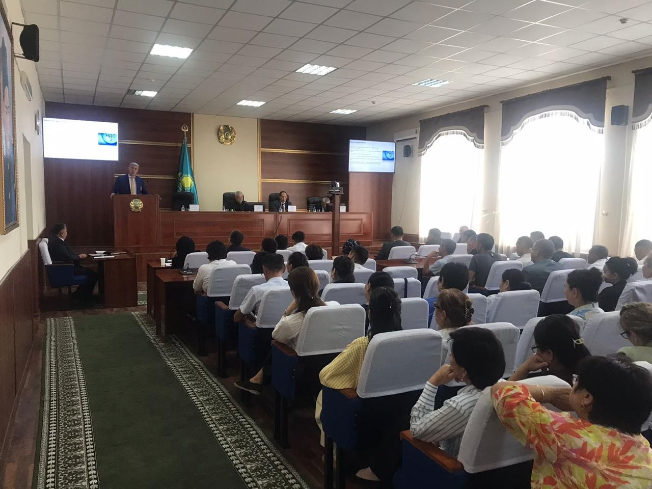 2026 жылдан бастап Салық кодексіндегі жаңашылдықтар бойынша Жамбыл облысының Жуалы мемлекеттік кірістер басқармасында салық төлеушілермен семинар өткізу туралы