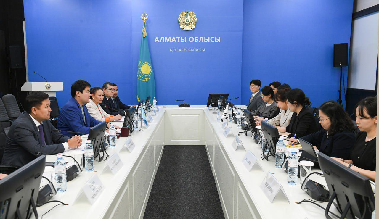 Алматы облысы мен Оңтүстік Корея экология саласындағы әріптестікті нығайтуда