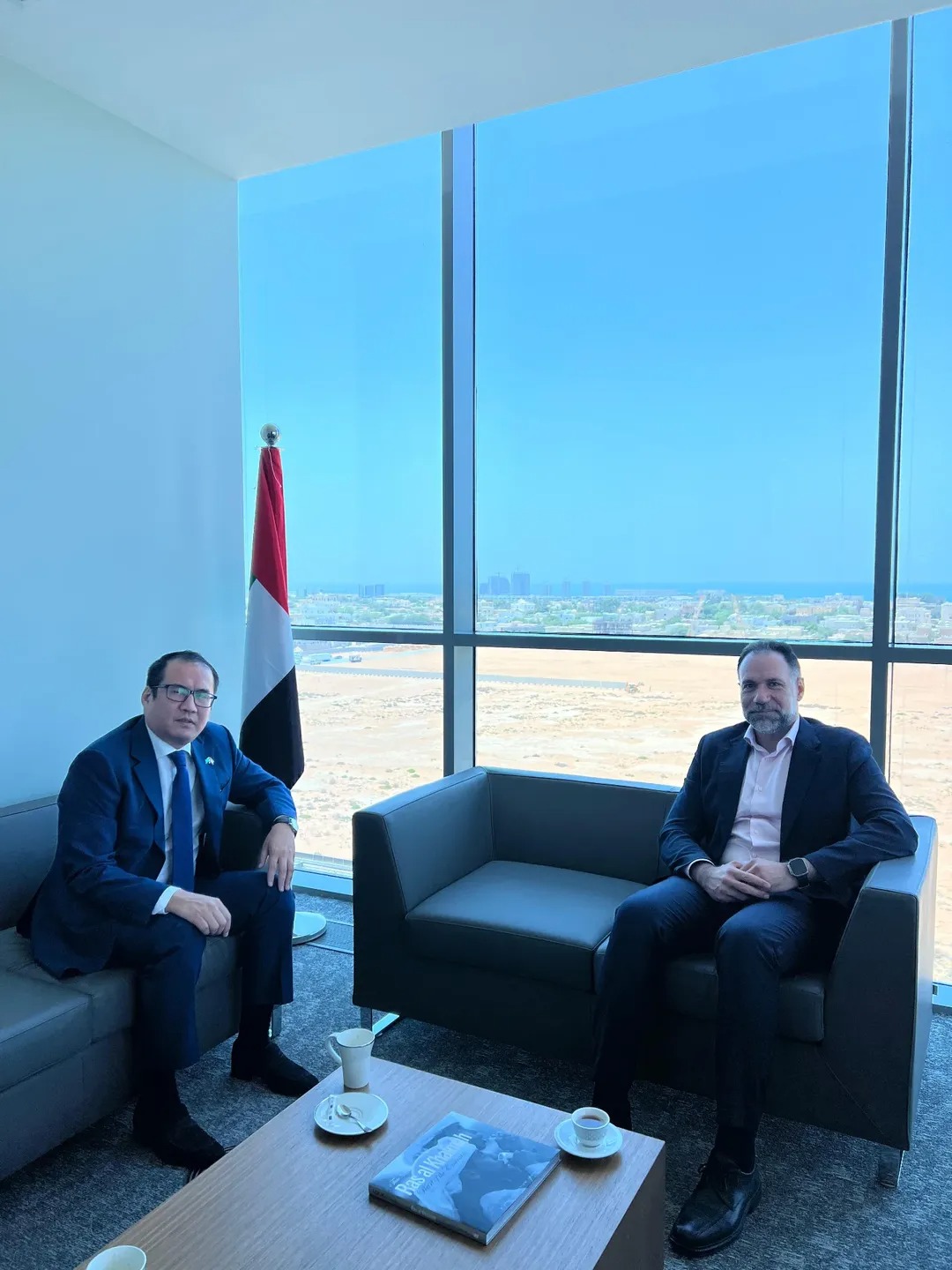 Ү.ж. 11 маусымда Жұмыс сапары аясында Рас-әл-Хайма туризмді дамыту басқармасының (RAKTDA) Вице-президенті Ияд Расбеймен кездесу өтті.