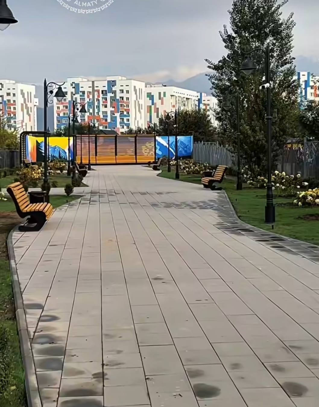 БНУ 2025: в районе появилась еще одна пешеходно-прогулочная зона