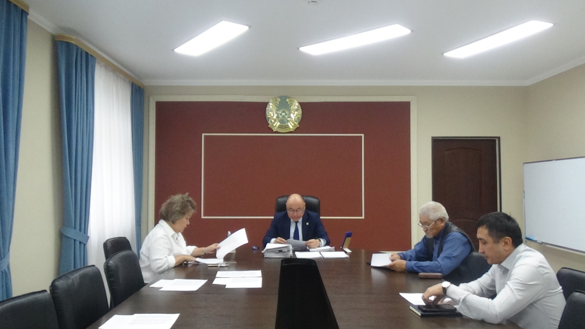 Заседание комиссии по приему кандасов