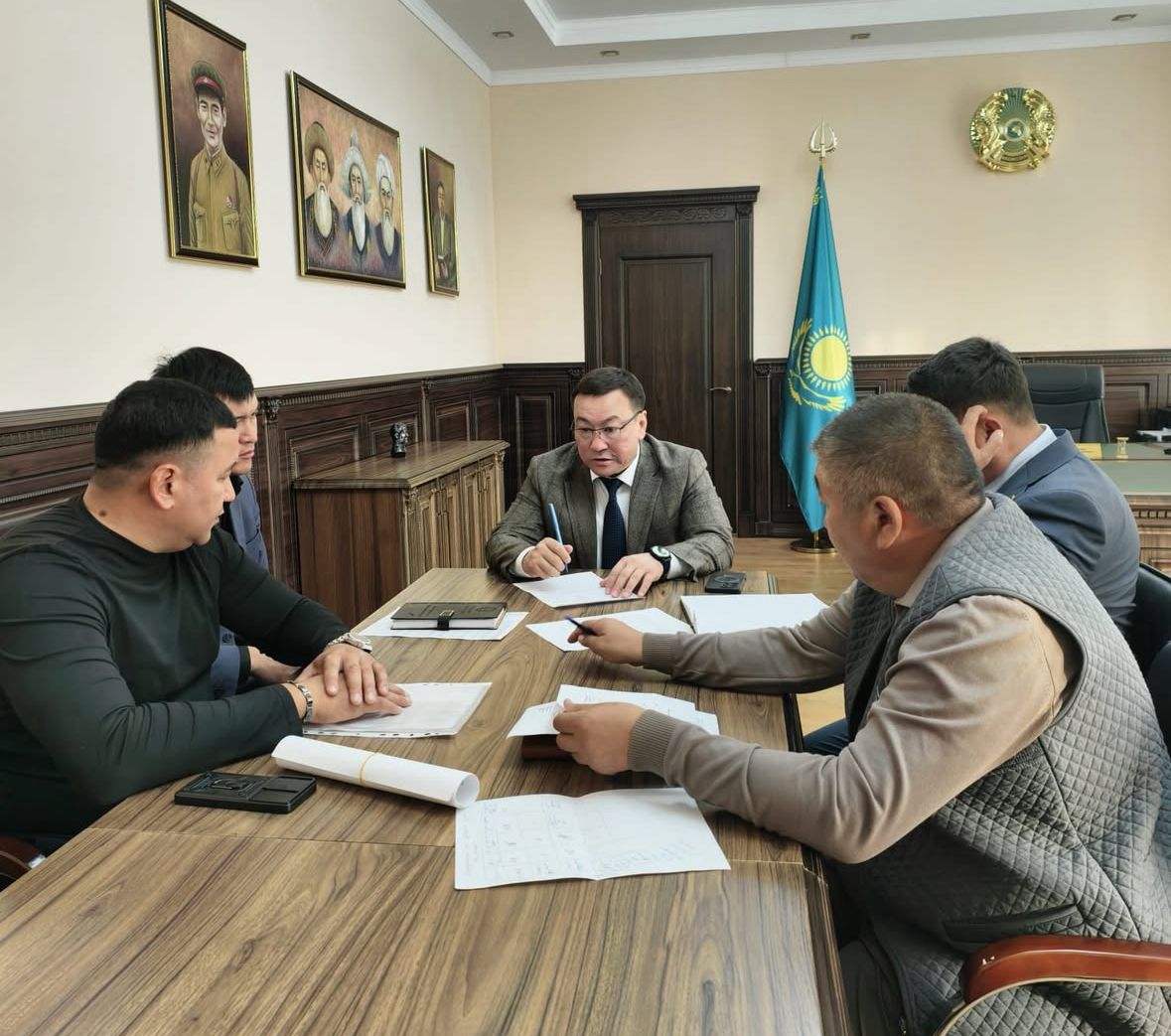 Рабочее совещание с руководством ГКП «КМЭП» и «Курчатов Водоканал»