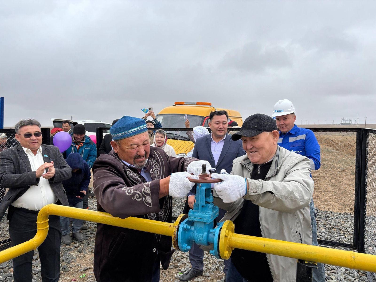 В Сулуколь проведен газ