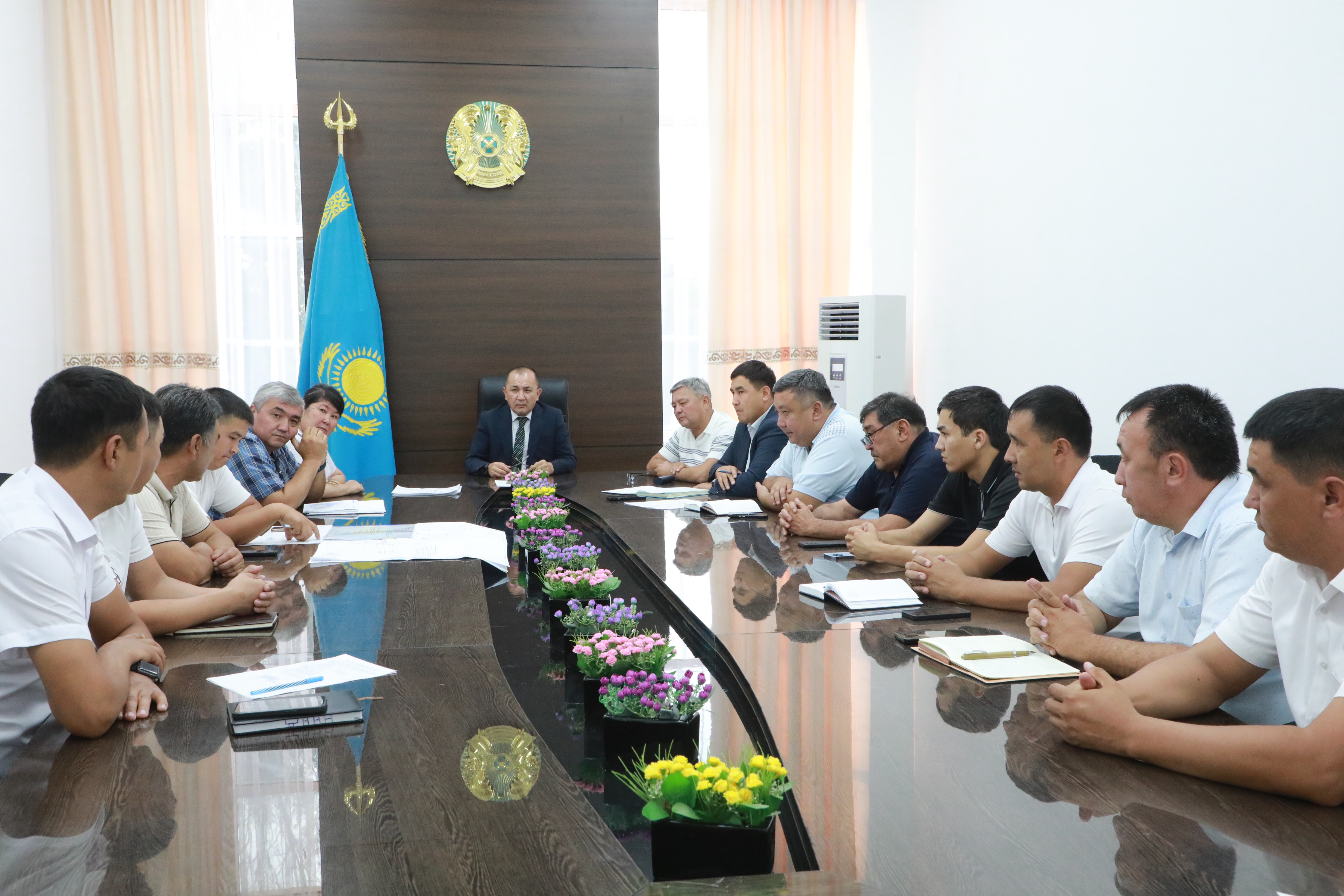 САРЫАҒАШ: АУЫЗ СУ ҚҰРЫЛЫСЫ БОЙЫНША ТЕХНИКАЛЫҚ КЕҢЕС ӨТТІ
